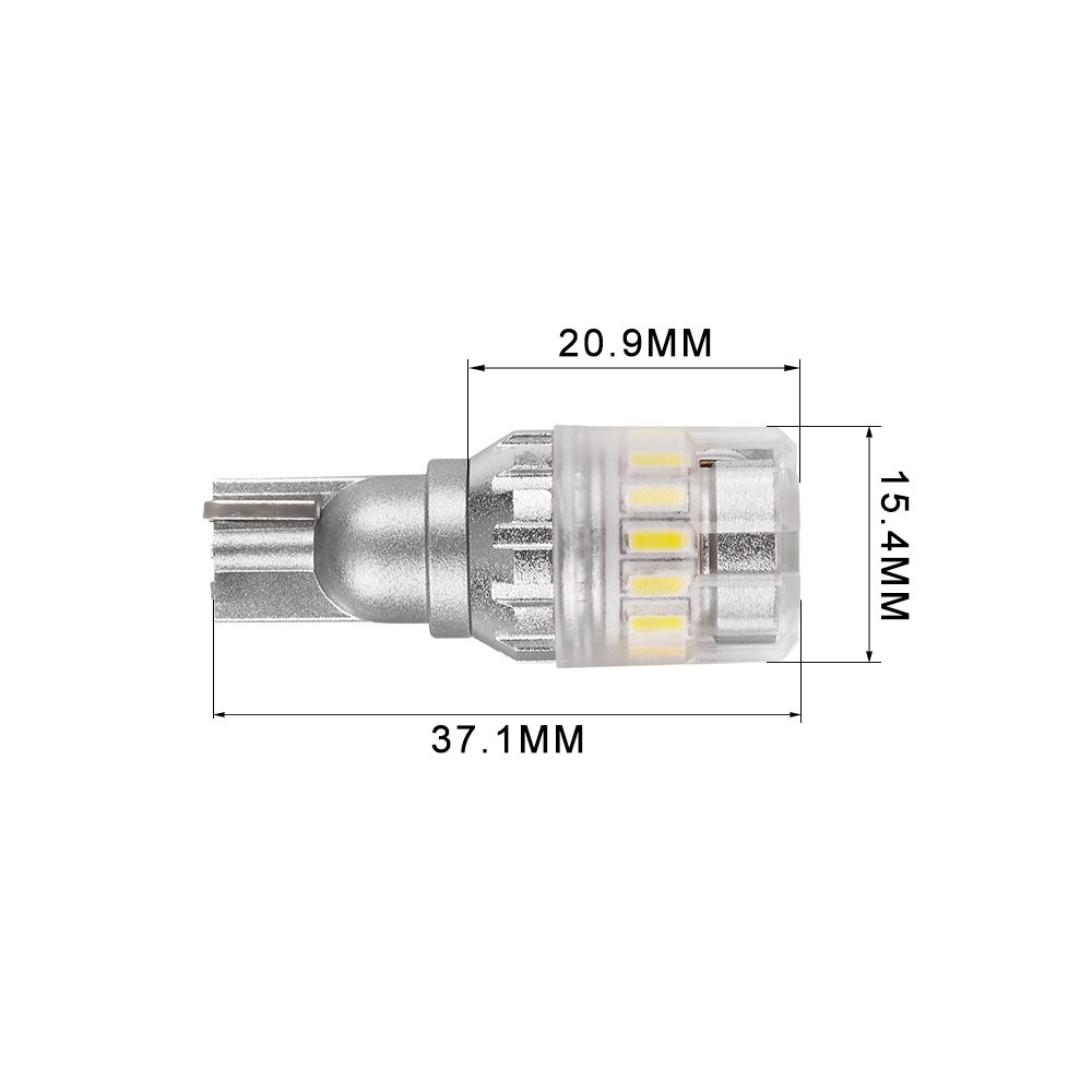 Arc Lighting Backup Light Bulb – LED, Tiny Monster Eco Series, 921 Philips 3020 High Power LED, White, 600 Lumens, 9 to 18 Volt DC, Set of 2 – 3115W