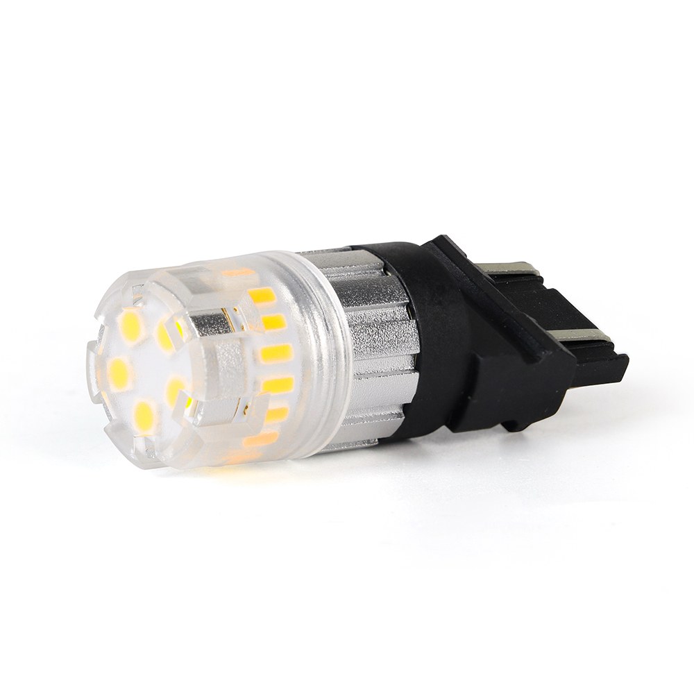 Arc Lighting Tail Light Bulb, Eco Series, WT21W Philips 3020 High Power LED, White, 600 Lumens, 9 to 16 Volt DC, Set of 2 – 3121W