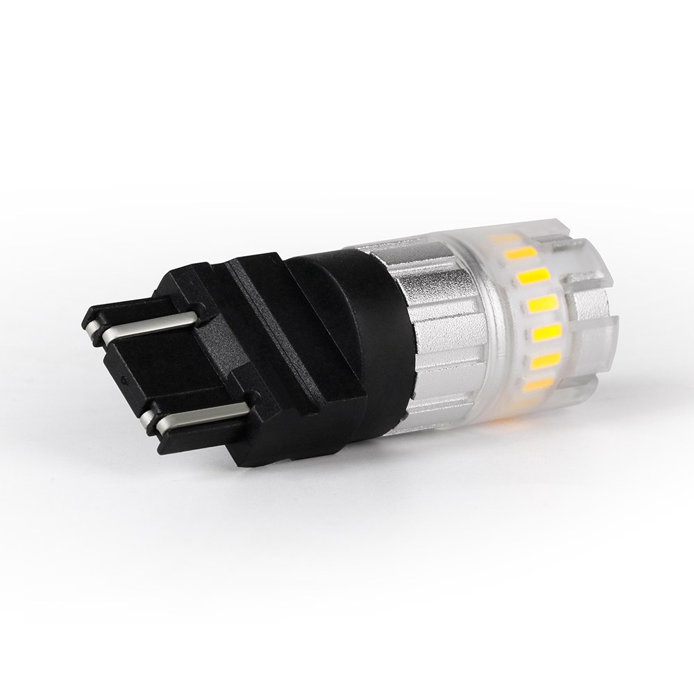 Arc Lighting Tail Light Bulb, Eco Series, WT21W Philips 3020 High Power LED, White, 600 Lumens, 9 to 16 Volt DC, Set of 2 – 3121W