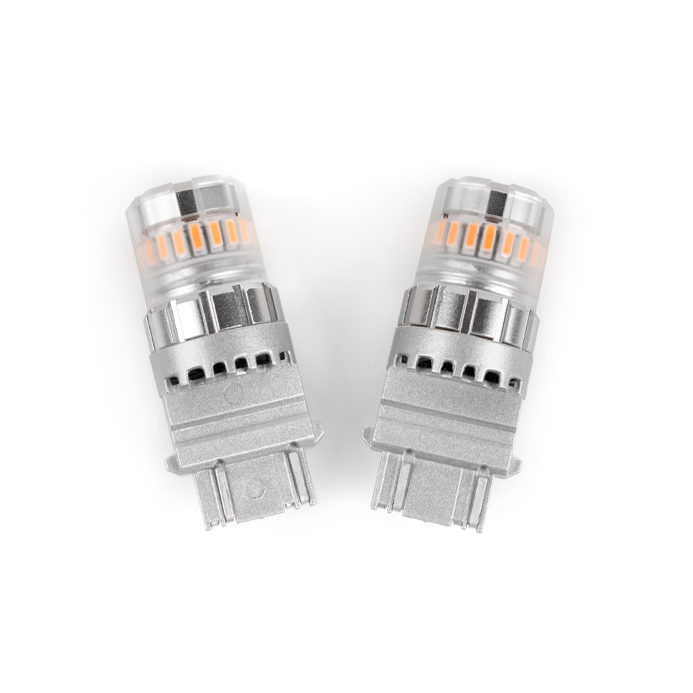 Arc Lighting Turn Signal Light Bulb – LED, Tiny Monster Eco Series, 3156/3157 Philips 3020 High Power LED, Amber, 600 Lumens, 9 to 18 Volt DC – 3137A