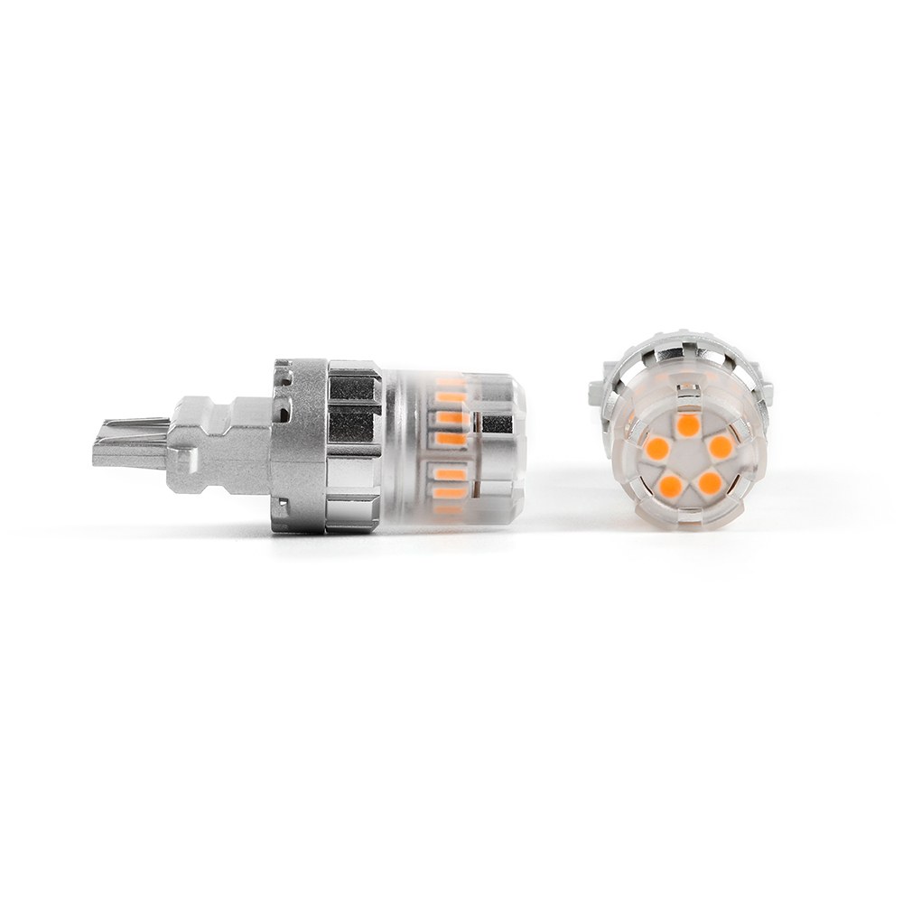 Arc Lighting Turn Signal Light Bulb – LED, Tiny Monster Eco Series, 3156/3157 Philips 3020 High Power LED, Amber, 600 Lumens, 9 to 18 Volt DC – 3137A
