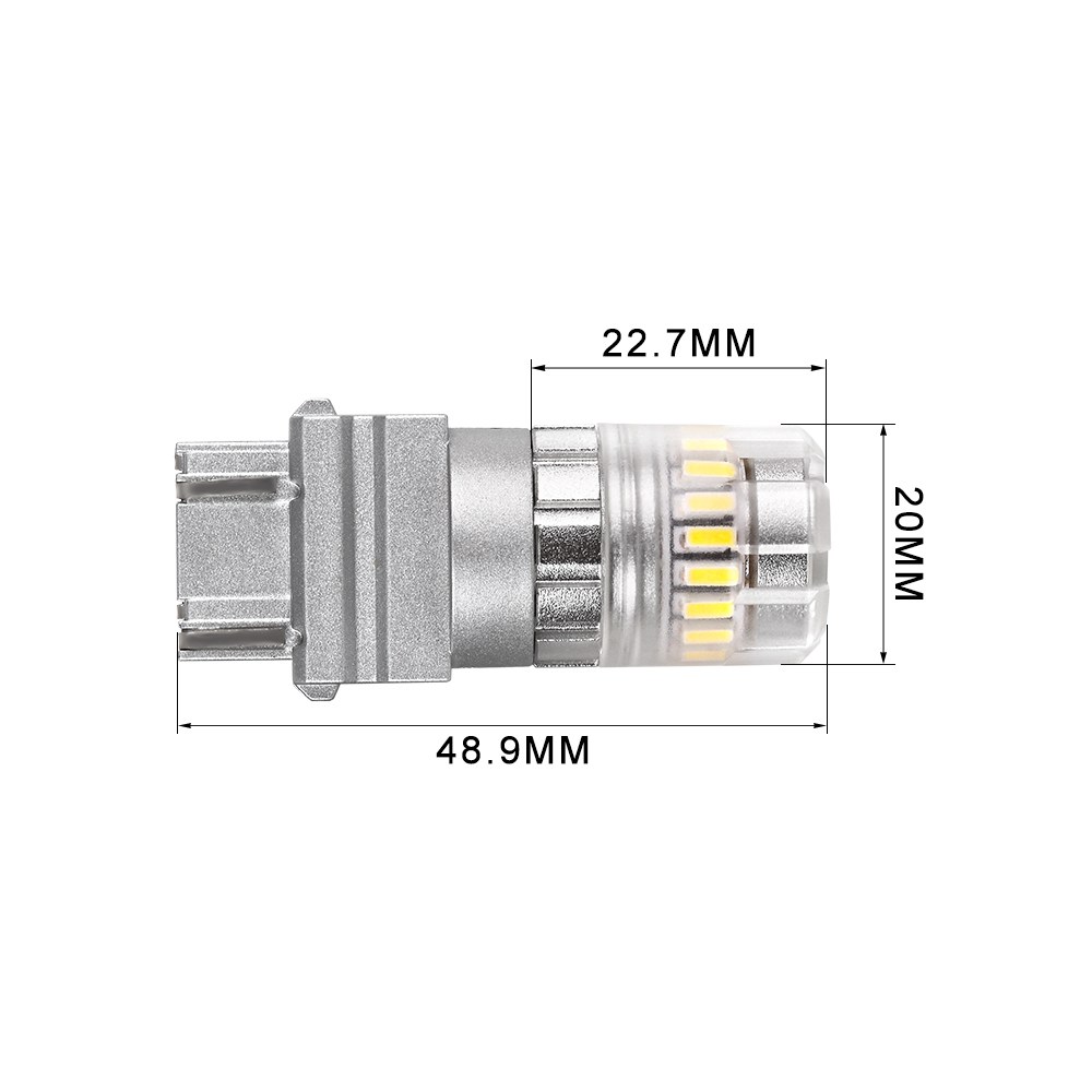 Arc Lighting Tail Light Bulb – LED, Tiny Monster Eco Series, 3156/3157 Philips 3020 High Power LED, White, 600 Lumens, 9 to 18 Volt DC – 3137W