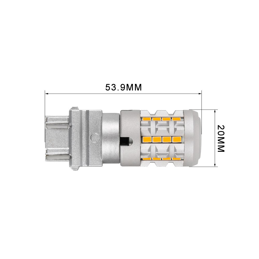 Arc Lighting Turn Signal Light Bulb – LED, Tiny Monster Smart Series, 3156/3157 Philips 3020 High Power LED, Amber, 1000 Lumens – 3237A