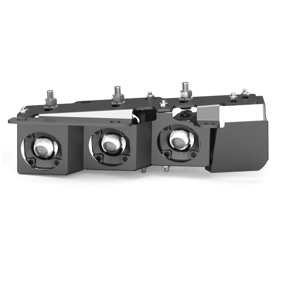 Arc Lighting Driving/ Fog Light, Concept Pod Mini, LED Bulb, 6 White Upper Beam/ Yellow Low Beam LED Bulbs, 2 Inch Square – 411B1
