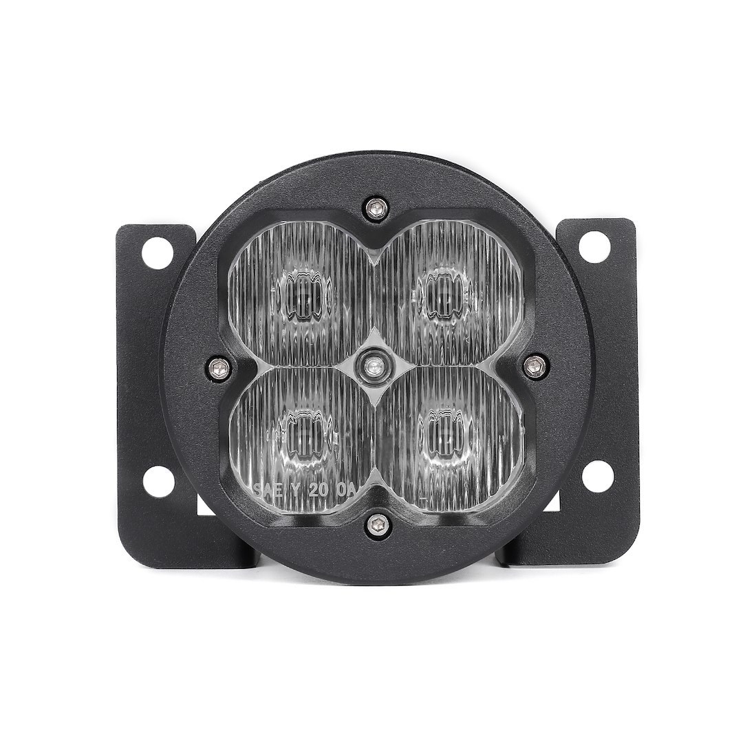 Arc Lighting Driving/ Fog Light, Concept Series, LED Bulb, Osram LED, 3.7 Inch Round, 20 Watt Amp Draw 1.5 Amp at 13.6 Volt DC, Driving Beam – 41521