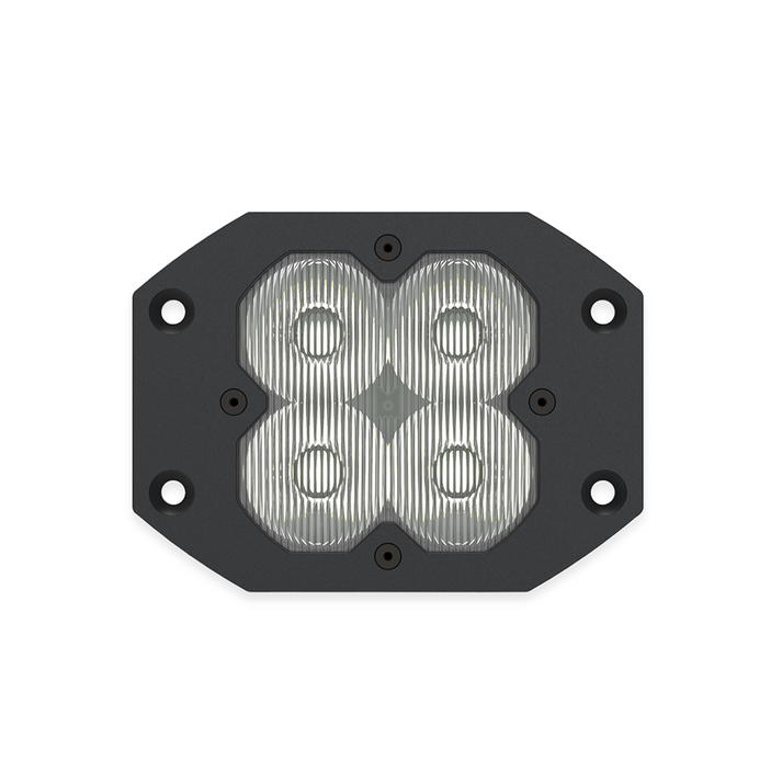 Arc Lighting Driving/ Fog Light, Tiny Monster Concept Pod Pro, LED Bulb, 4 White Cree Xpp LED Bulbs, 3.15 Inch Square – BB4211D