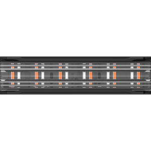 Arc Lighting Warning Light, 4.9 Inch Length X 0.79 Inch Width X 0.94 Inch Height, Mini Bar, Surface Mount, Strobe, Clear Polycarbonate Lens – BB6010C