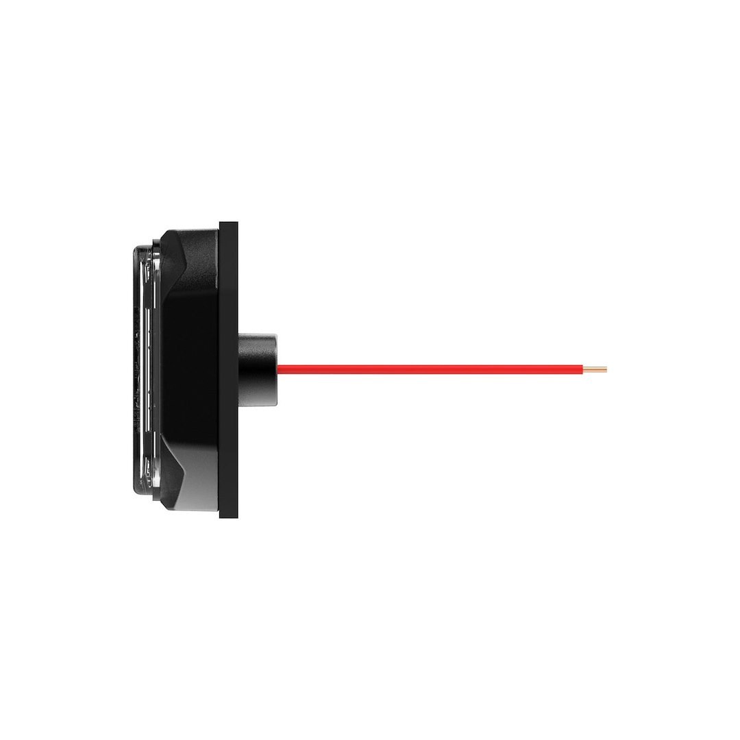 Arc Lighting Warning Light, Slim Series, 1.22 Inch Height X 4.7 Inch Width X 0.55 Inch Depth, Mini Bar, Surface Mount, Strobe – BB6110D