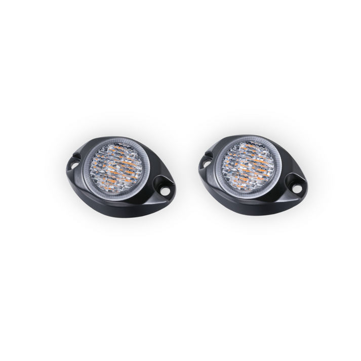Arc Lighting Warning Light, Work Pod, 1.46 Inch Height X 2.1 Inch Width X 0.67 Inch Depth, Round Light, Surface Mount, Strobe – BB6120A