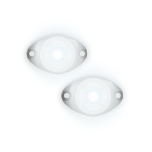 Arc Lighting Warning Light, Work Pod, 1.46 Inch Height X 2.1 Inch Width X 0.67 Inch Depth, Round Light, Surface Mount, Strobe – BB6120W