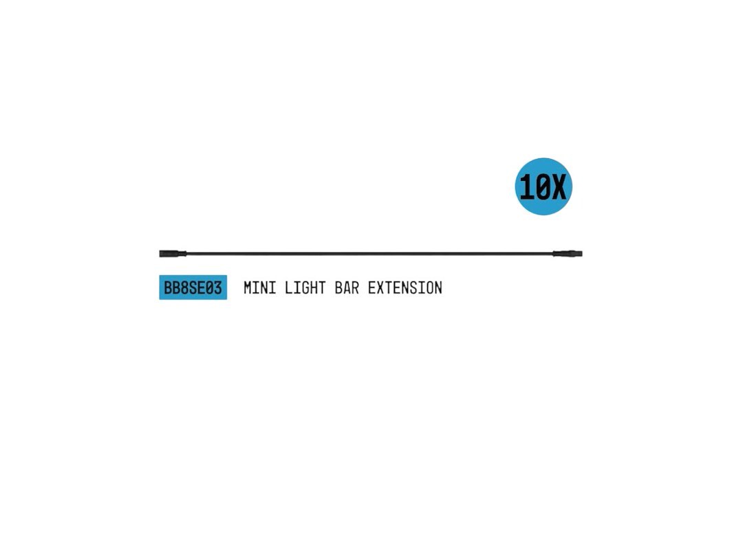 Arc Lighting Warning Light Wiring Harness, Used with Type C Perimeter Strobelink™, 15 Amp, 7 Foot Length, 12 Volt DC Operating Voltage – BB8SE03X