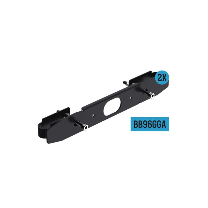 Arc Lighting Warning Light Mount, Strobelink™, For Grille Mount, Type Ga, Black, Stainless Steel – BB96GGA