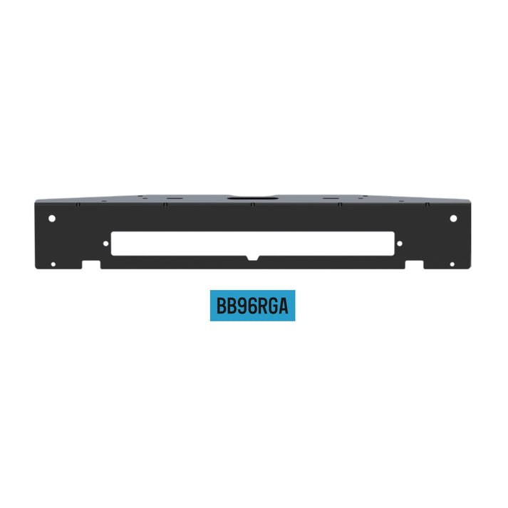 Arc Lighting Warning Light Mount, Strobelink™, For Roof Mount, Type a, Black, Stainless Steel, With Back Plate/ Gasket/ Screws – BB96RGA