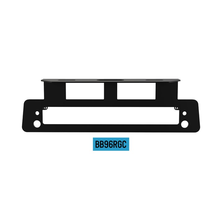 Arc Lighting Warning Light Mount, Strobelink™, For Roof Mount, Type C, Black, Stainless Steel, With Back Plate/ Gasket/ Screws – BB96RGC