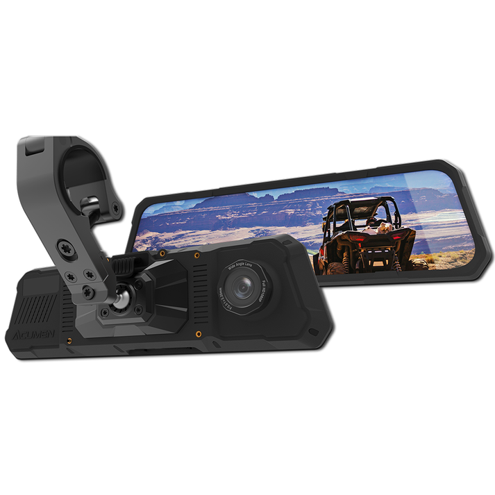 Arc Lighting Backup Camera, The Legend, Roll Bar Mount, 12 Inch Digital Touch Screen Rear View Mirror Integrated Monitor – BBACL2A