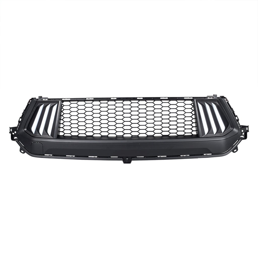 American Mod Grille, Knife, With Light Cutouts, Matte Black, ABS Plastic – AMFMCA00105