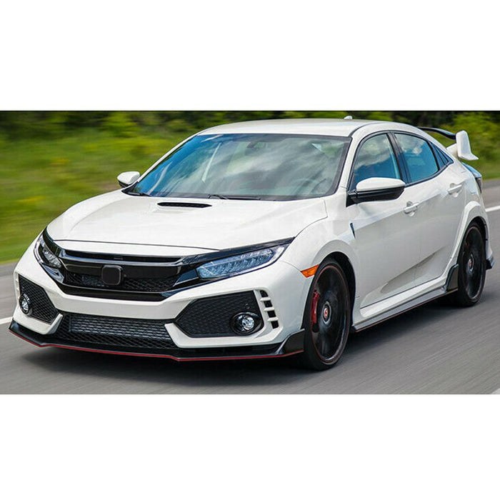 American Mod Bumper Cover, Type R Style, With Light Cutout, Polypropylene, Matte Black, Unpainted – AMHMAA01119