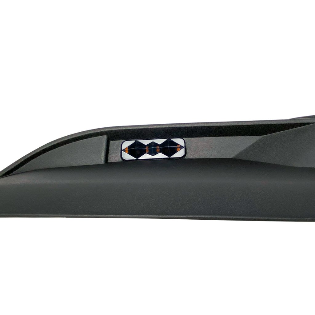 American Mod Bug Shield, Low Profile/ Flexible, Matte Black, Polypropylene, Flush Mount – AMJPCA00204