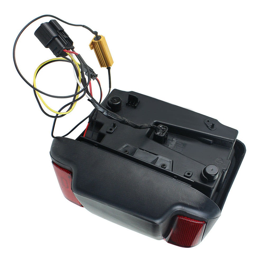 American Mod Tail Light Assembly, LED, Clear/ Red Polycarbonate Lens, ABS Plastic Chrome Housing – AMJPCA03302