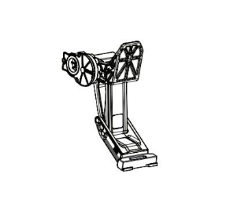 Amp Research Running Board Motor Linkage Assembly, Connect Amp Research Power Steps to Motor, Idler Side, Single – 03967-11