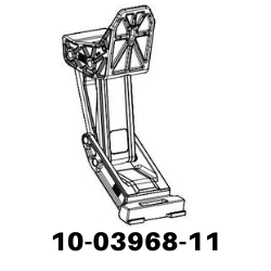 Amp Research Running Board Motor Linkage Assembly, For Use to Connect Amp Research Powerstep ™ Running Board to Motor, Idler Side – 03968-11