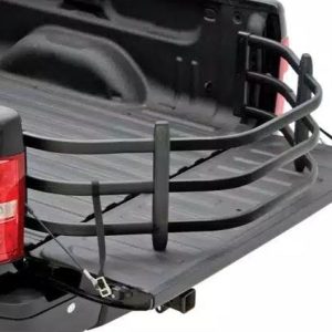 Amp Research Bed Extender, Bedxtender HD Sport, Basket Type Classic V-Shape, Extends Bed Up to 24 Inches, Bed Mount, Powder Coated Black – 74801-01A