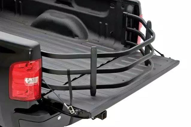Amp Research Bed Extender, Bedxtender HD Sport, Basket Type Classic V-Shape, Extends Bed Up to 24 Inches, Bed Mount, Powder Coated Black – 74801-01A