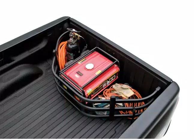 Amp Research Bed Extender, Bedxtender HD Sport, Basket Type Classic V-Shape, Extends Bed Up to 24 Inches, Bed Mount, Powder Coated Black – 74801-01A