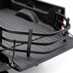Amp Research Bed Extender, Bedxtender HD Sport, Basket Type Classic V-Shape, Extends Bed Up to 24 Inches, Bed Mount, Powder Coated Black – 74802-01A
