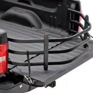 Amp Research Bed Extender, Bedxtender HD Sport, Basket Type Classic V-Shape, Extends Bed Up to 24 Inches, Bed Mount, Powder Coated Black – 74804-01A