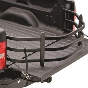 Amp Research Bed Extender, Bedxtender HD Sport, Basket Type Classic V-Shape, Extends Bed Up to 24 Inches, Bed Mount, Powder Coated Black – 74805-01A