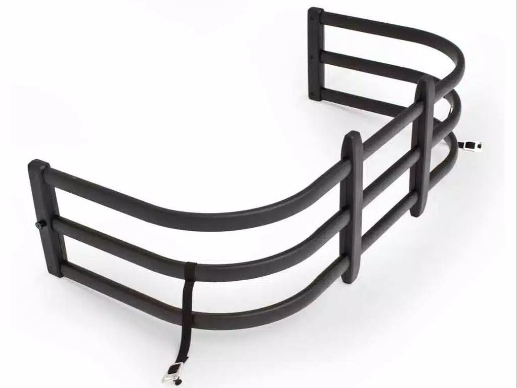 Amp Research Bed Extender, Bedxtender HD Max, Basket Type Classic U-Shape, Extends Bed Up to 24 Inches, Bed Mount, Powder Coated Black – 74815-01A