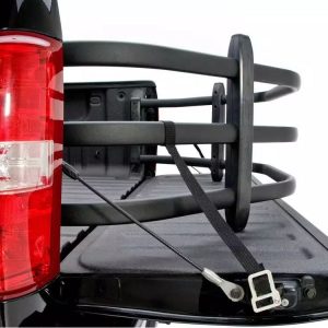 Amp Research Bed Extender, Bedxtender HD Sport, Basket Type Classic V-Shape, Extends Bed Up to 24 Inches, Bed Mount, Powder Coated Black – 74832-01A