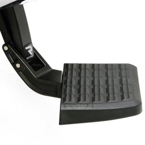 Amp Research Truck Step, Bedstep ™, Bed Frame Mounted/ Driver Side, Single, Flat Step, 300 Pound Weight Capacity, Retractable – 75330-01A