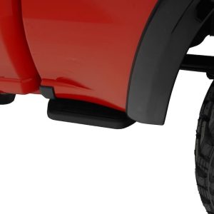 Amp Research Truck Step, Bedstep 2 ™, Side Mounted, Single, Flat Step, 300 Pound Weight Capacity, Retractable, Powder Coated, Black – 75415-01A