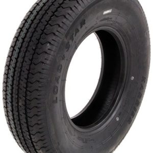 Americana Tire, Loadstar, ST235 X 80R16, Trailer, Radial, Black Sidewall, Tubeless, Non Directional Tread Design, 1 Year Worry-Free Warranty – 10248