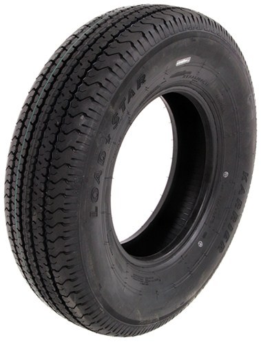 Americana Tire, Loadstar, ST235 X 80R16, Trailer, Radial, Black Sidewall, Tubeless, Non Directional Tread Design, 1 Year Worry-Free Warranty – 10248