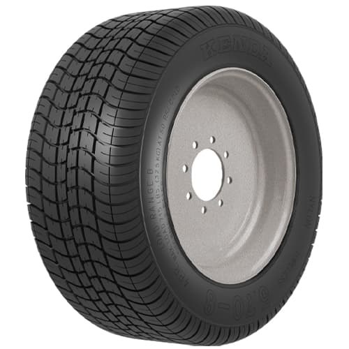 Americana Tire, Loadstar K399, ST205 X 65-10, Trailer, Black Sidewall, Tubeless, Non Directional Tread Design, 1 Year Worry-Free Warranty – 1HP56