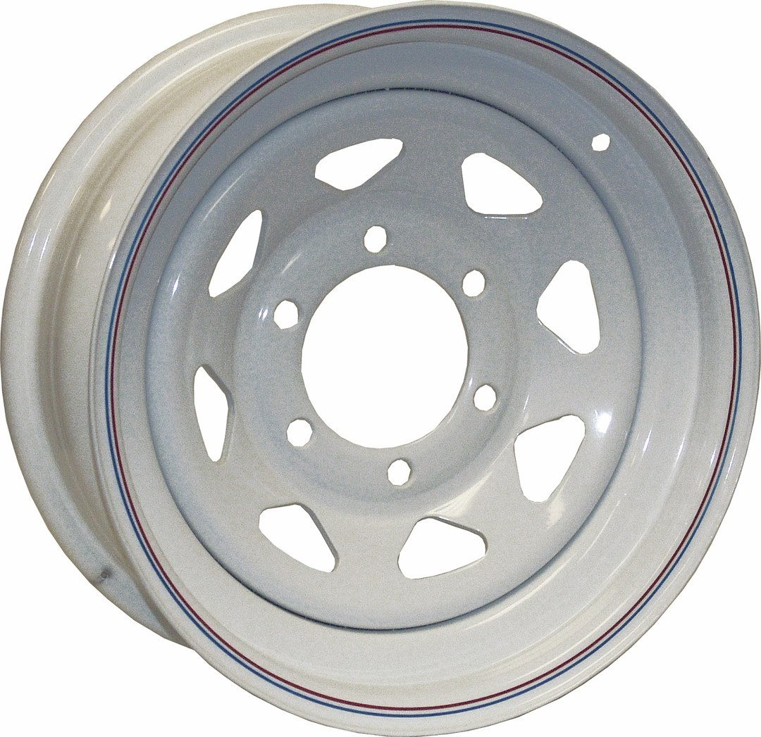Americana Trailer Wheel, 13 Inch Diameter X 4.50 Inch Width, 5 X 114.3 Millimeter/ 5 X 4.50 Inch Bolt Pattern, 0 Millimeter Offset – 20234