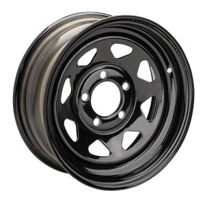 Americana Trailer Wheel, 14 Inch Diameter X 5.5 Inch Width, 5 X 114.3 Millimeter/ 5 X 4.50 Inch Bolt Pattern, 0 Millimeter Offset – 20353
