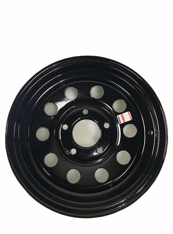 Americana Trailer Wheel, 15 Inch Diameter X 5 Inch Width, 5 X 127 Millimeter/ 5 X 5.00 Inch Bolt Pattern, 0 Millimeter Offset – 20438