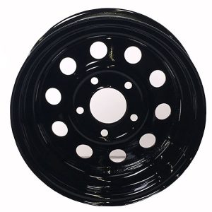 Americana Trailer Wheel, 15 Inch Diameter X 5 Inch Width, 5 X 127 Millimeter/ 5 X 5.00 Inch Bolt Pattern, 0 Millimeter Offset – 20438