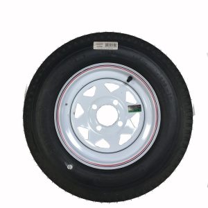 Americana Tire/ Wheel Assembly, 12 Inch Diameter X 4.25 Inch Width/ 4 X 101.6 Millimeter/ 4 X 4.00 Inch Bolt Pattern – 30700