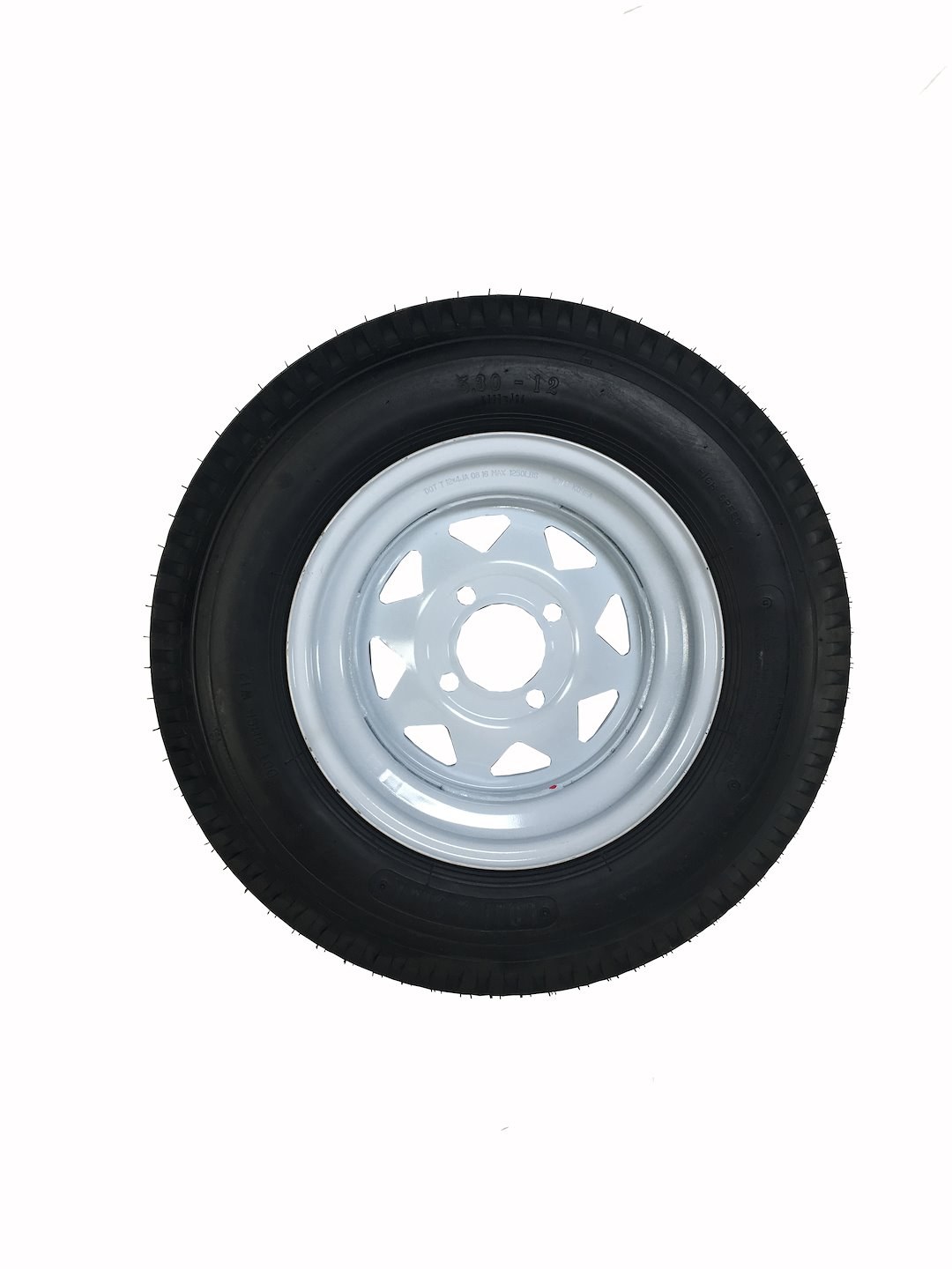 Americana Tire/ Wheel Assembly, 12 Inch Diameter X 4.25 Inch Width/ 4 X 101.6 Millimeter/ 4 X 4.00 Inch Bolt Pattern – 30700