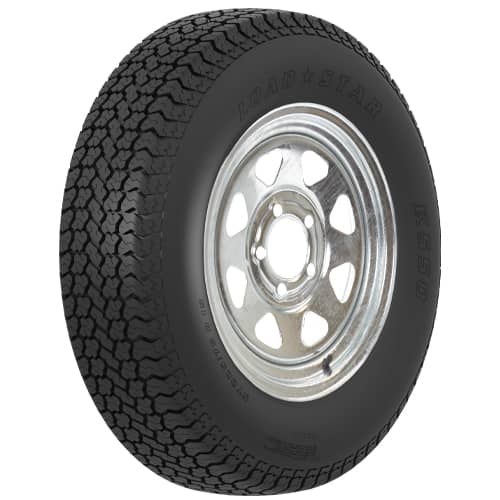 Americana Tire/ Wheel Assembly, KR18, 16 Inch Diameter X 6.5 Inch Width, 8 X 165.1 Millimeter/ 8 X 6.50 Inch Bolt Pattern – 32760