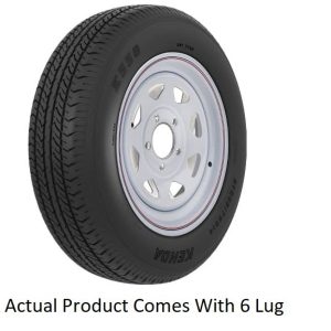 Americana Tire/ Wheel Assembly, 15 Inch Diameter X 6 Inch Width, 6 X 139.7 Millimeter/ 6 X 5.50 Inch Bolt Pattern, 8 Spoke – 33059