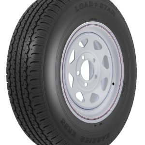 Americana Tire/ Wheel Assembly, 16 Inch Diameter X 6 Inch Width, 8 X 165.1 Millimeter/ 8 X 6.50 Inch Bolt Pattern, 8 Spoke – 34899