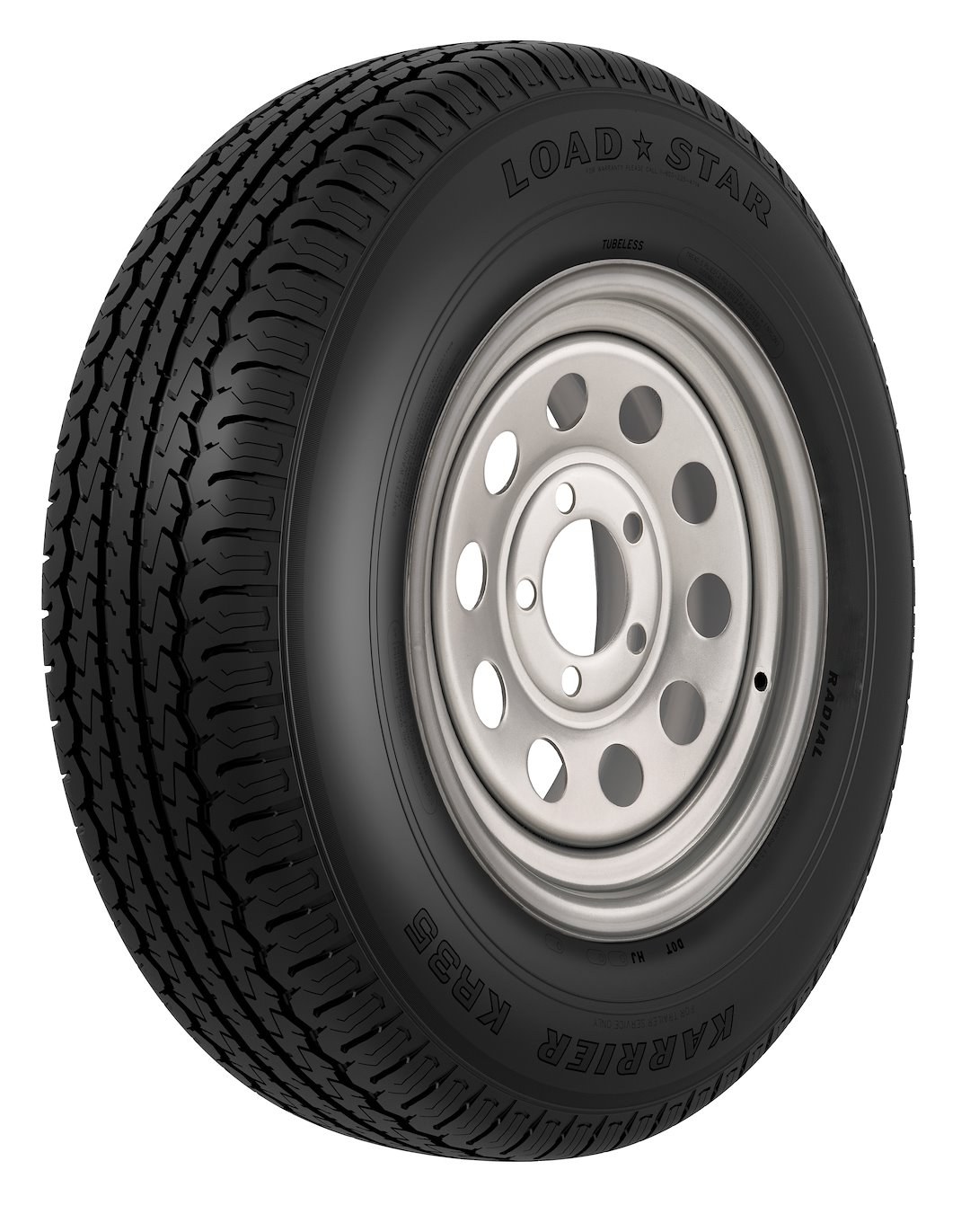 Americana Tire/ Wheel Assembly, 16 Inch Diameter X 6 Inch Width, 8 X 165.1 Millimeter/ 8 X 6.50 Inch Bolt Pattern, Mini Modular – 34947