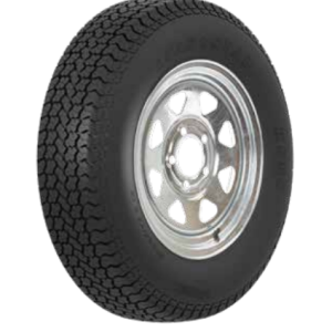 Americana Tire/ Wheel Assembly, 14 Inch Diameter X 6 Inch Width/ 5 X 114.3 Millimeter/ 5 X 4.50 Inch Bolt Pattern – 3S450