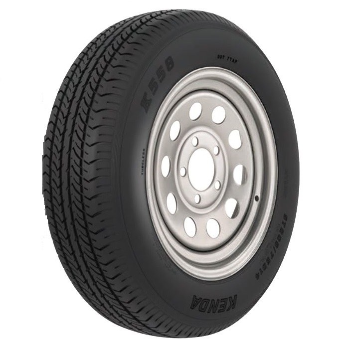 Americana Tire/ Wheel Assembly, K558, 14 Inch Diameter X 5.5 Inch Width, 5 X 114.3 Millimeter/ 5 X 4.50 Inch Bolt Pattern, Mini Modular – 3S477